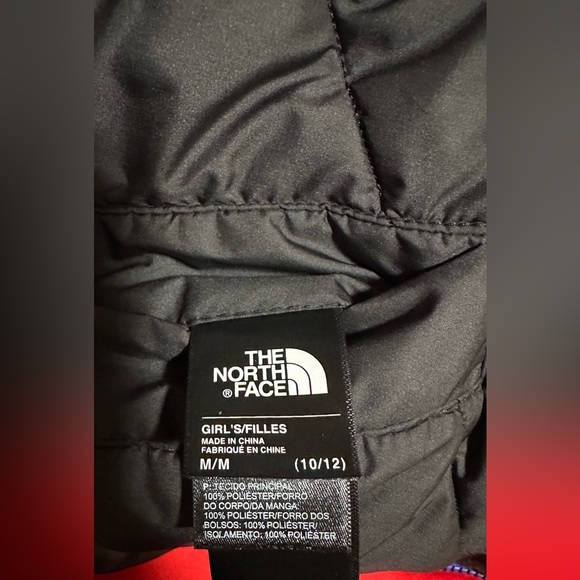 The north face reversible girls jacket Sz 10/12 - Picture 12 of 14